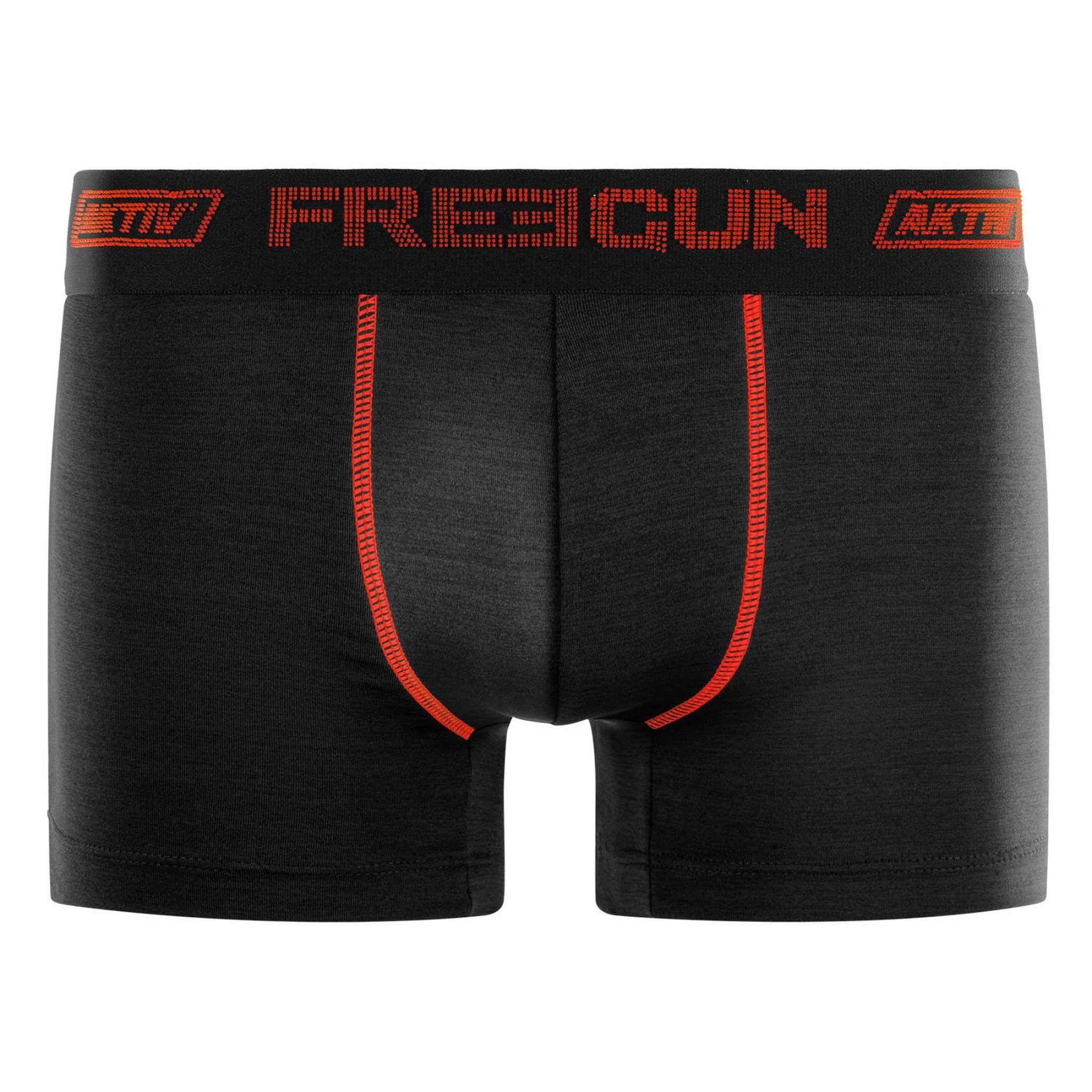 Voir la diapositive 5 : FREEGUN Lot de 4 Boxers homme Aktiv Sport Ultra 3D