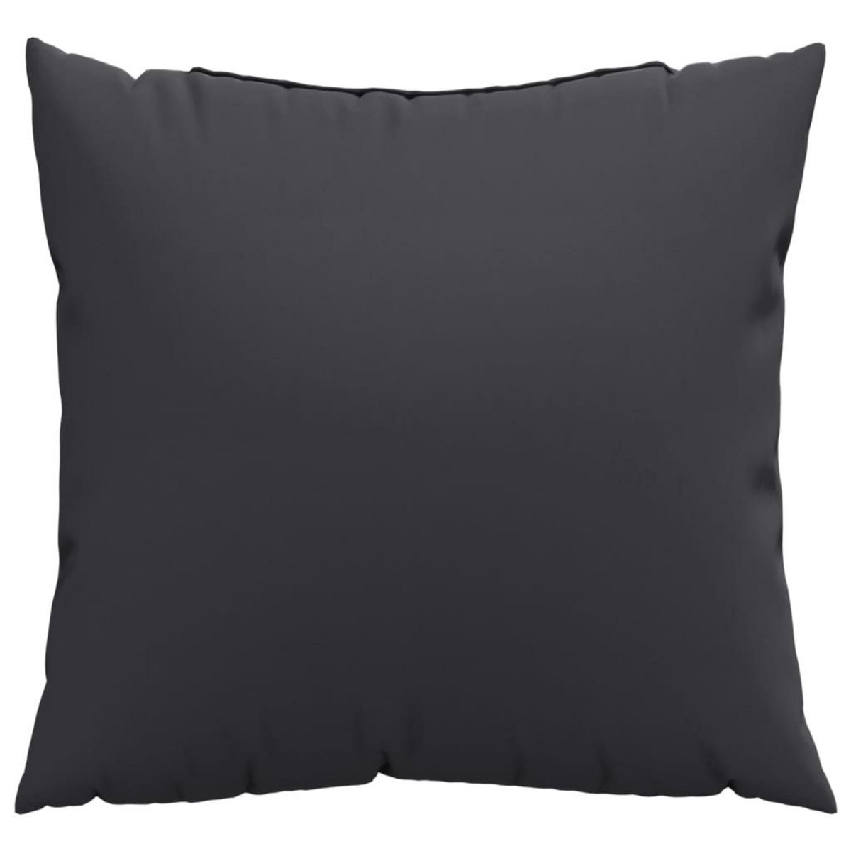 VIDAXL Coussins de canape lot de 4 noir 40x40 cm tissu