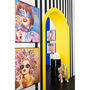 Voir la diapositive 4 : Paris Prix Tableau Peinture Femme Sucette  Pop Art  100x100cm Multicolore