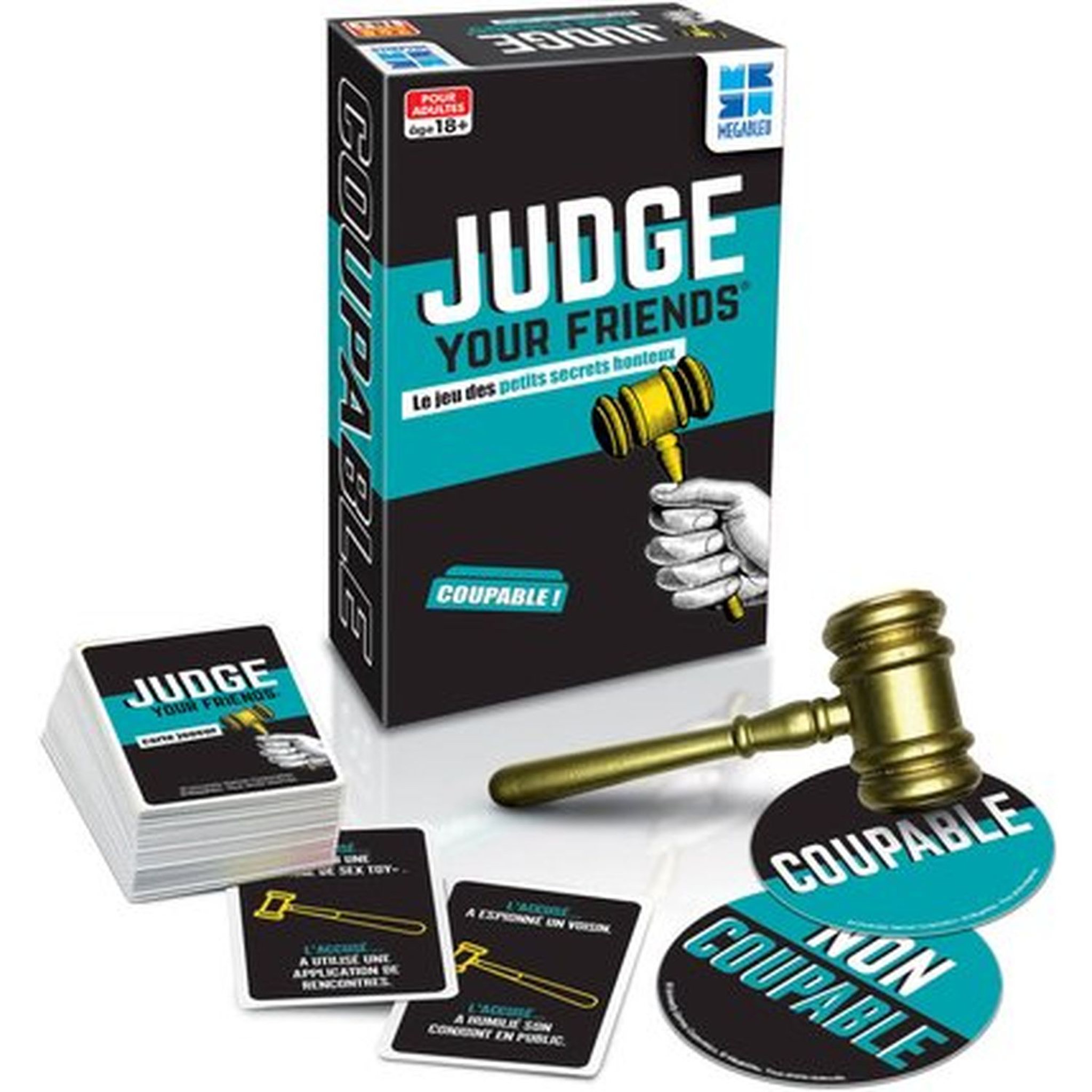 Voir la diapositive 1 : MEGABLEU Jeu Judge Your Friends