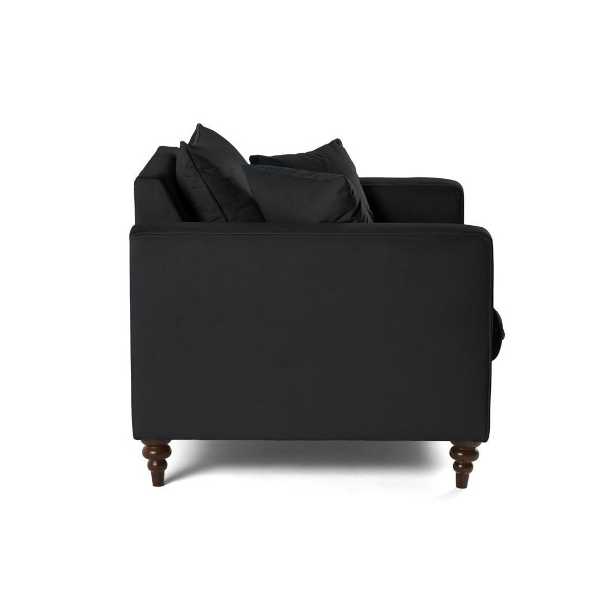 BEST MOBILIER Flamingo - fauteuil en velours