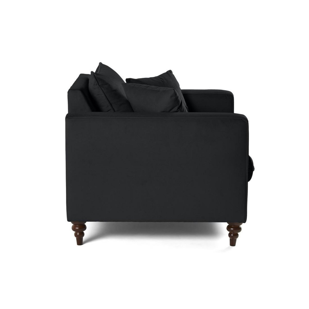 BEST MOBILIER Flamingo - fauteuil en velours