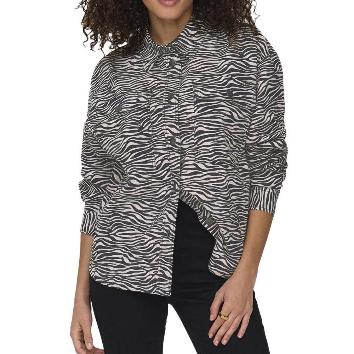 JACQUELINE DE YONG Chemise Zèbre /Blanc Femme JDY Ray