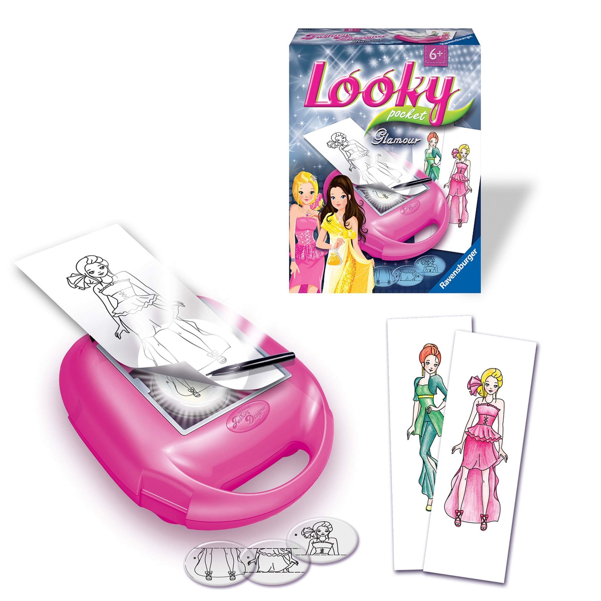 Voir la diapositive 2 : RAVENSBURGER Studio de mode Looky pocket glamour