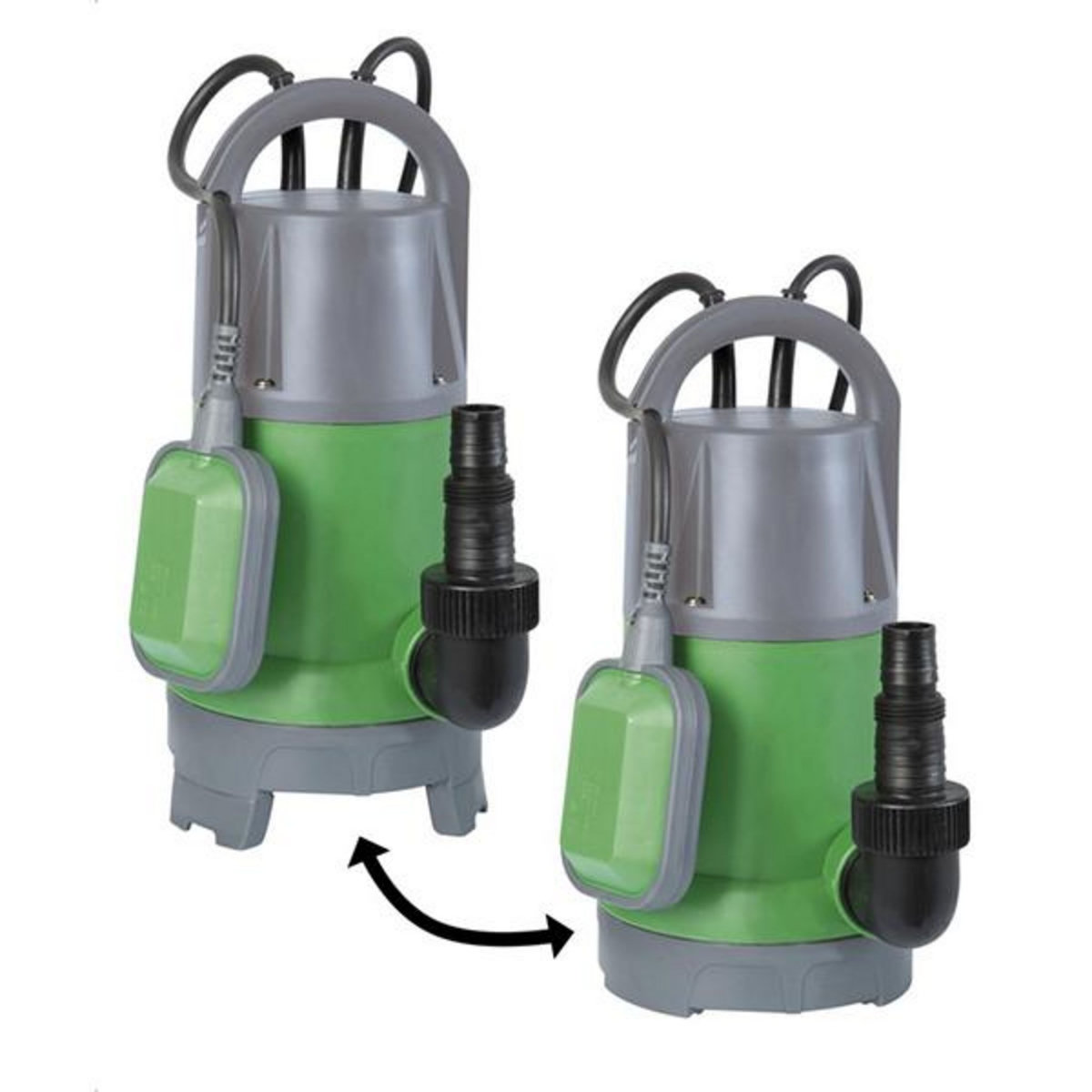 Ribiland Pompe vide-cave eaux claires et chargées 750w - prpvc755cc