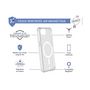 Voir la diapositive 2 : FORCE CASE Coque et étui téléphone mobile Forcecase renforcée Air compatible MagSafe Transparent pour iPhone 16e