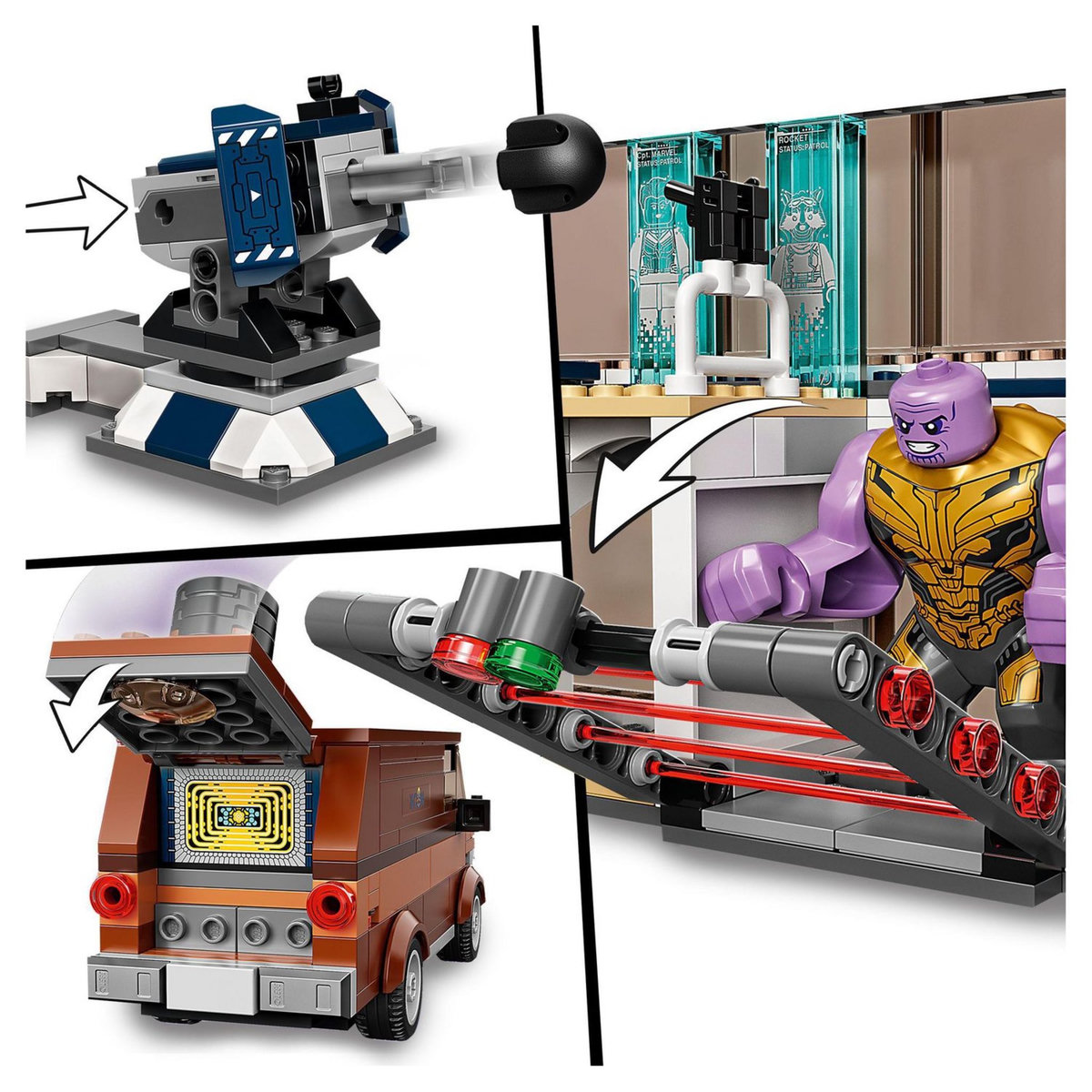 LEGO Marvel Super Heroes 76192 - The Infinity Saga - Le combat final d&rsquo;Avengers: Endgame dès 8 ans