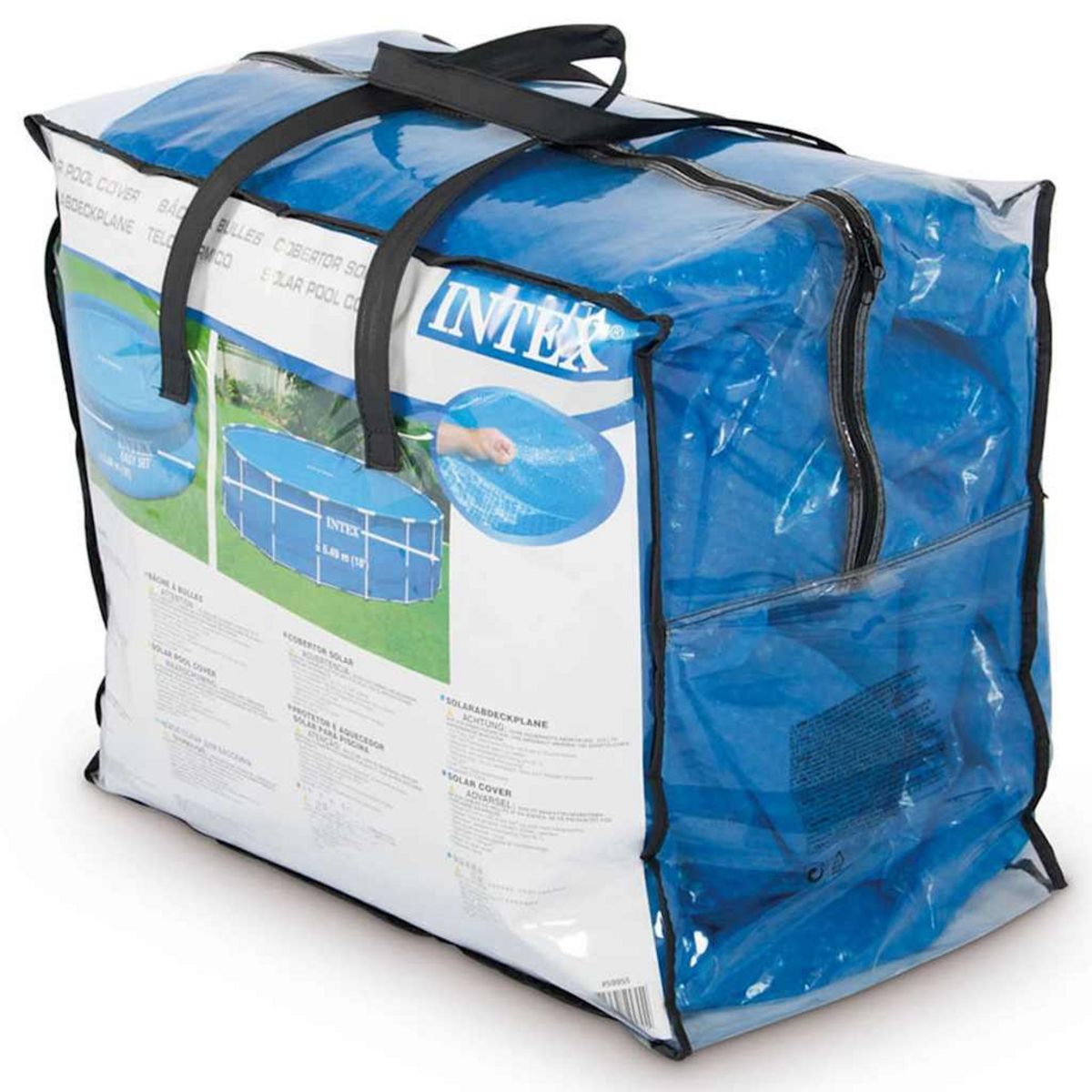 INTEX Intex Couverture solaire de piscine ronde 244 cm