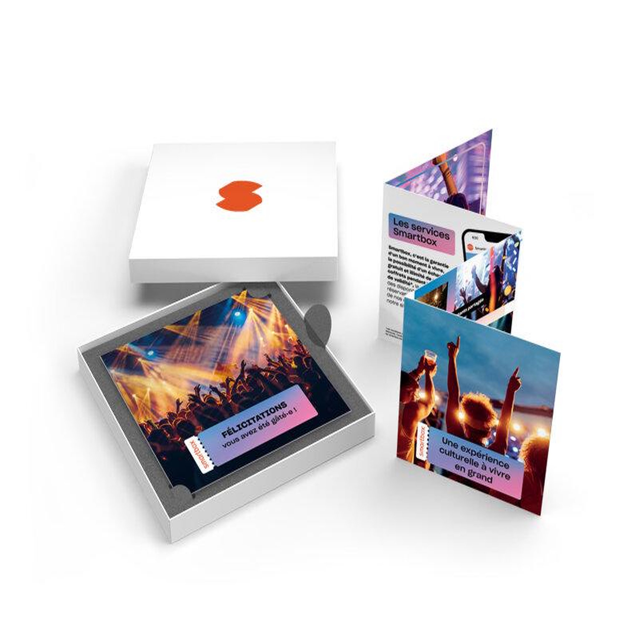 Voir la diapositive 2 : Smartbox Concerts & festivals - coffret cadeau sport & aventure