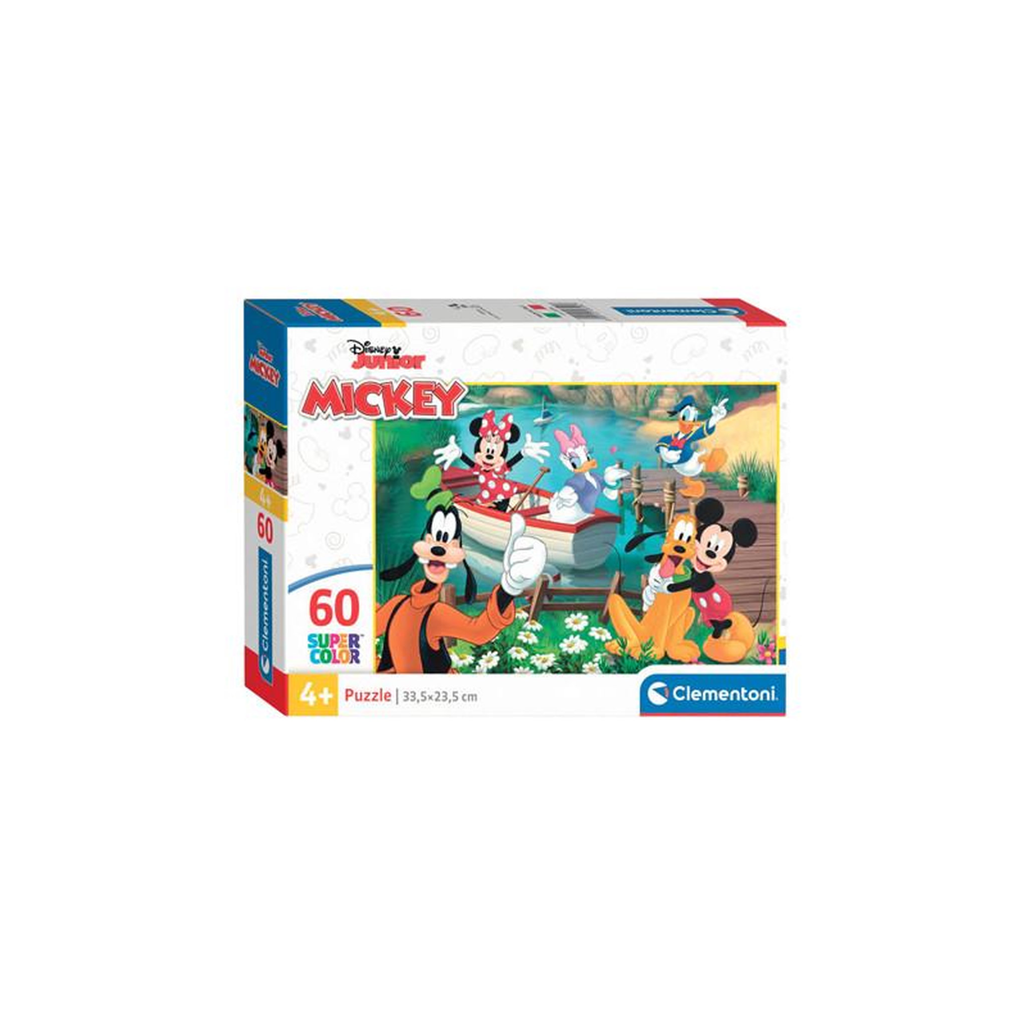 CLEMENTONI Clementoni Jigsaw Puzzle Super Color Disney Mickey Mouse, 60 pcs. 26594