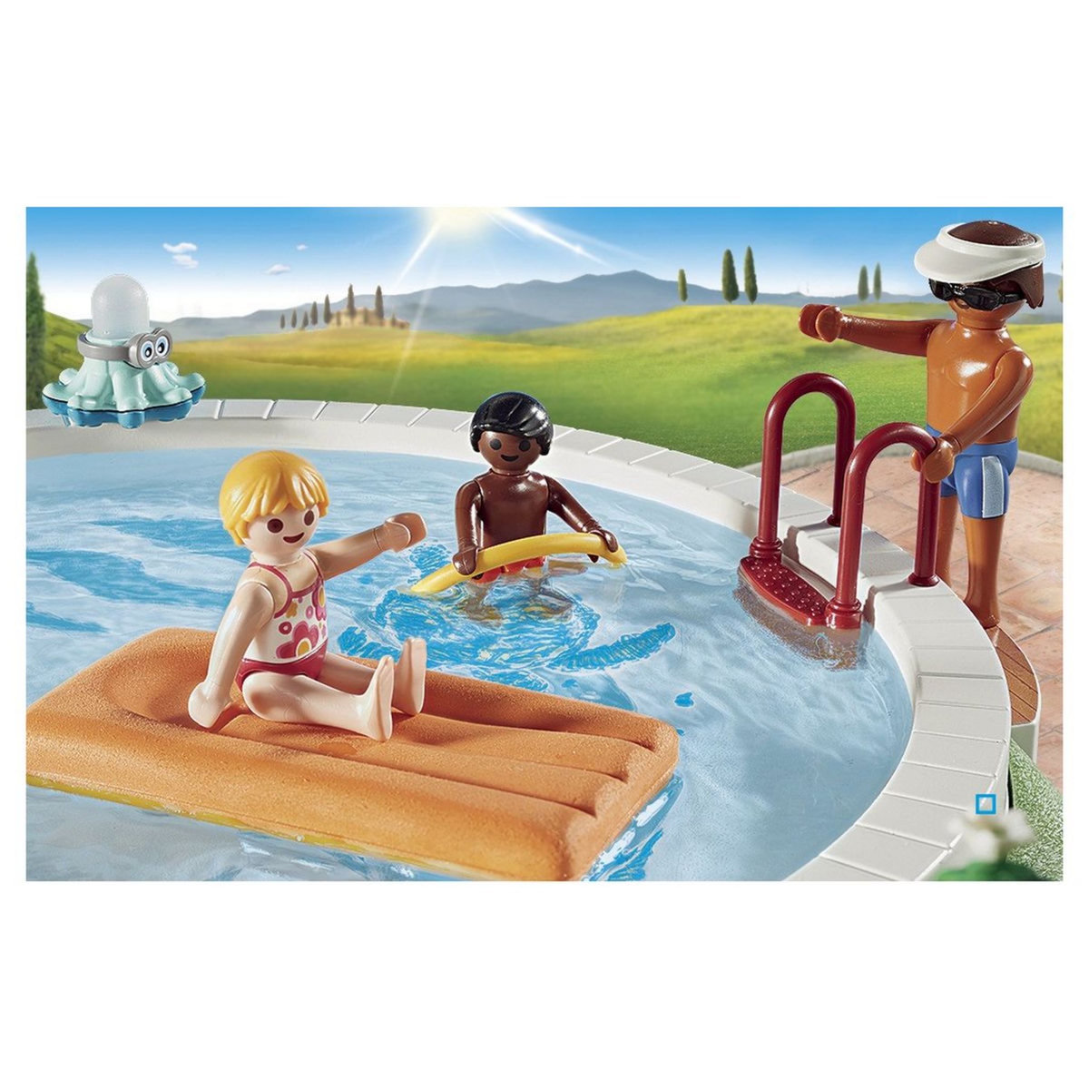 PLAYMOBIL 9422 - Family Fun - Piscine avec douche