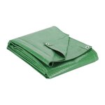 Bâche armée de protection - Vert - 1,5x6m