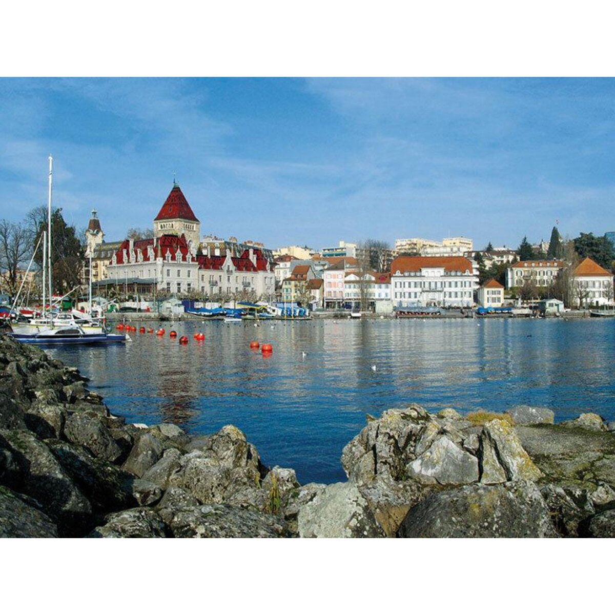 Smartbox 2 jours sur les rives du lac Léman - Coffret Cadeau Séjour