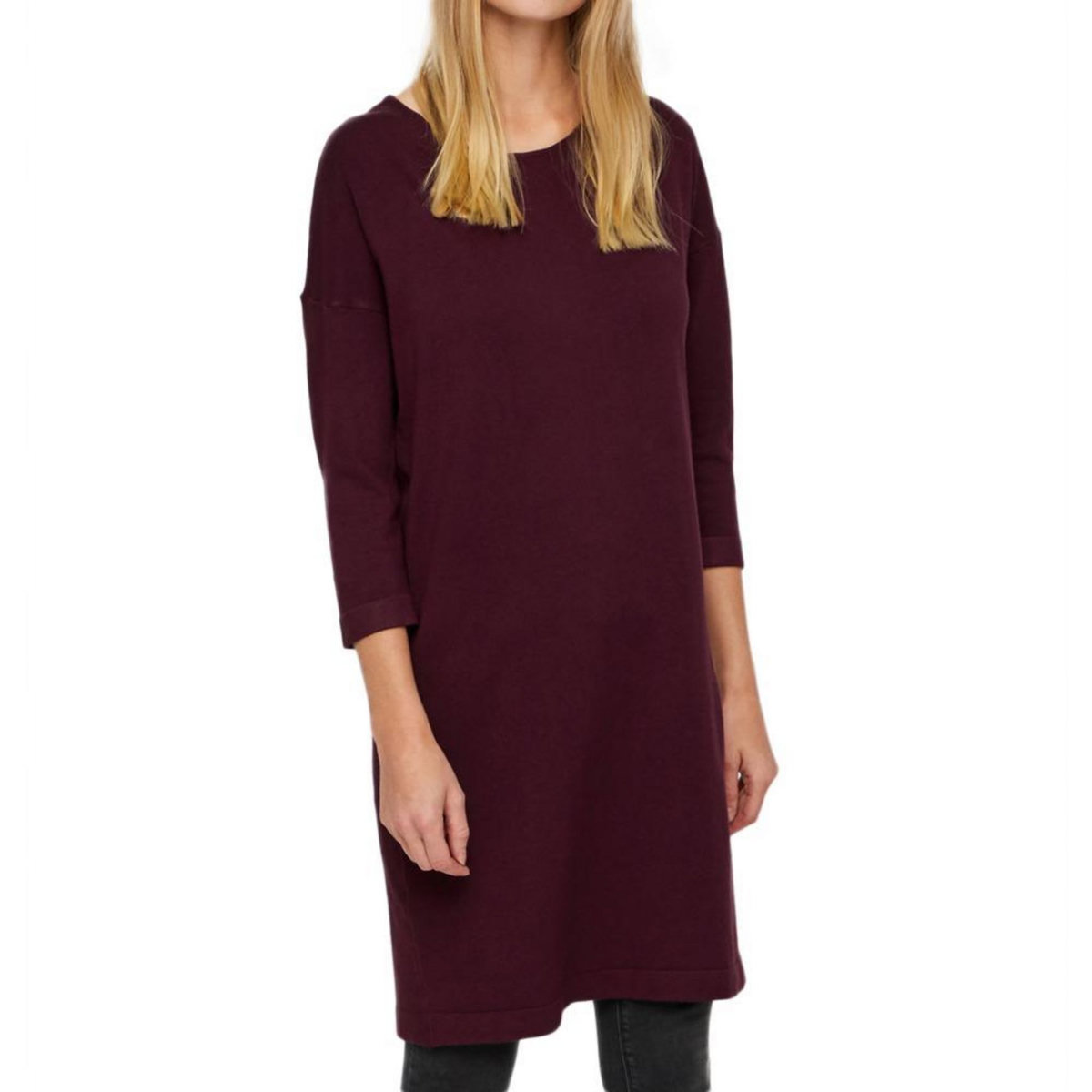 Vero Moda Robe Bordeaux Femme Vero Moda Glory