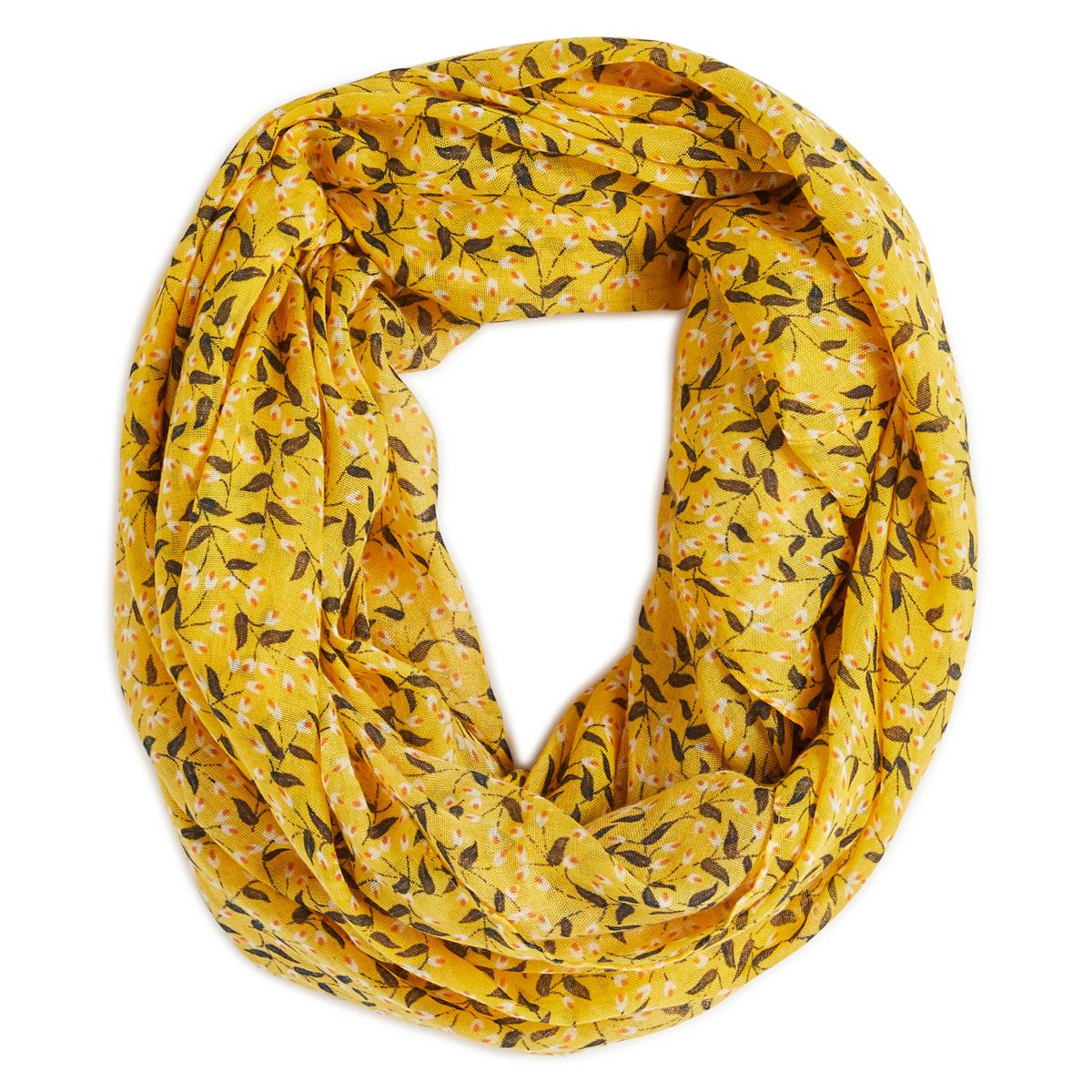 INEXTENSO Echarpe jaune femme