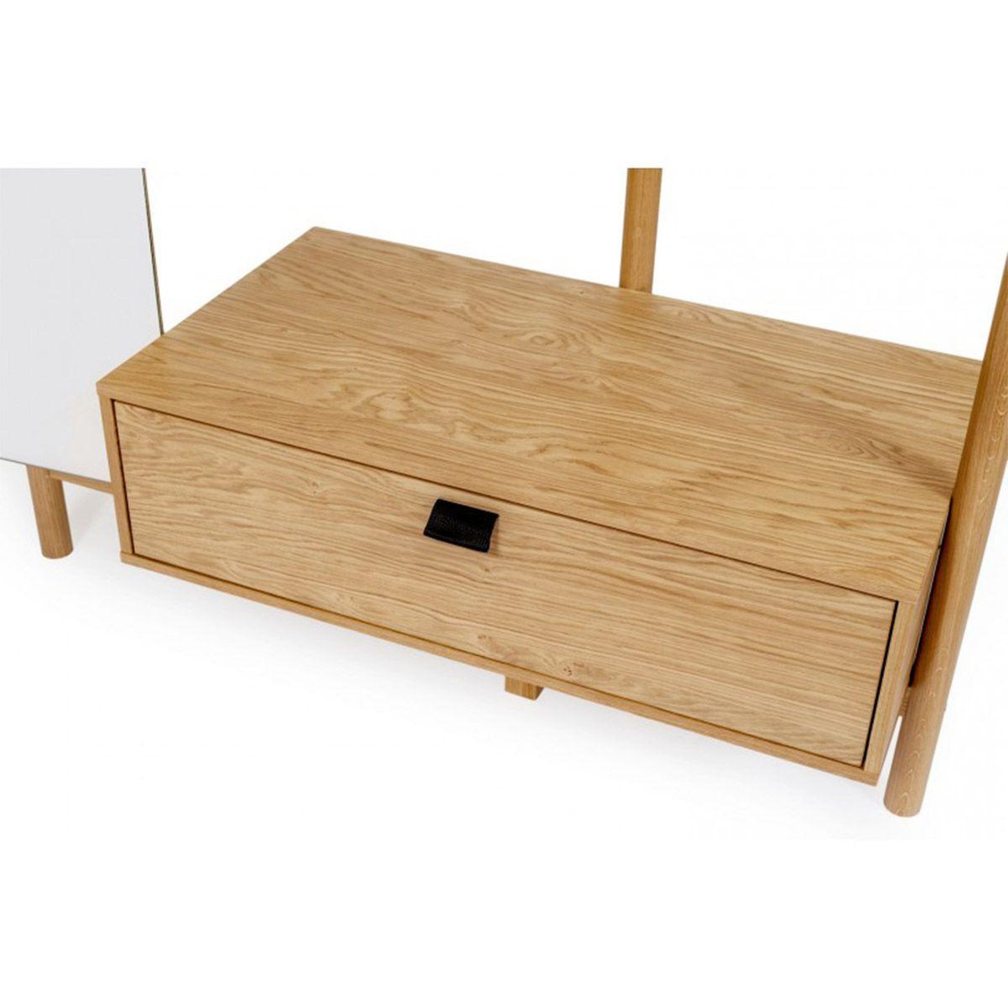 Voir la diapositive 4 : Paris Prix Meuble d'entrée vestiaire  tripode  180cm naturel
