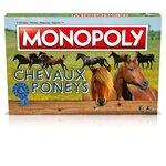  WINNING MOVES Jeu Monopoly Chevaux et poneys