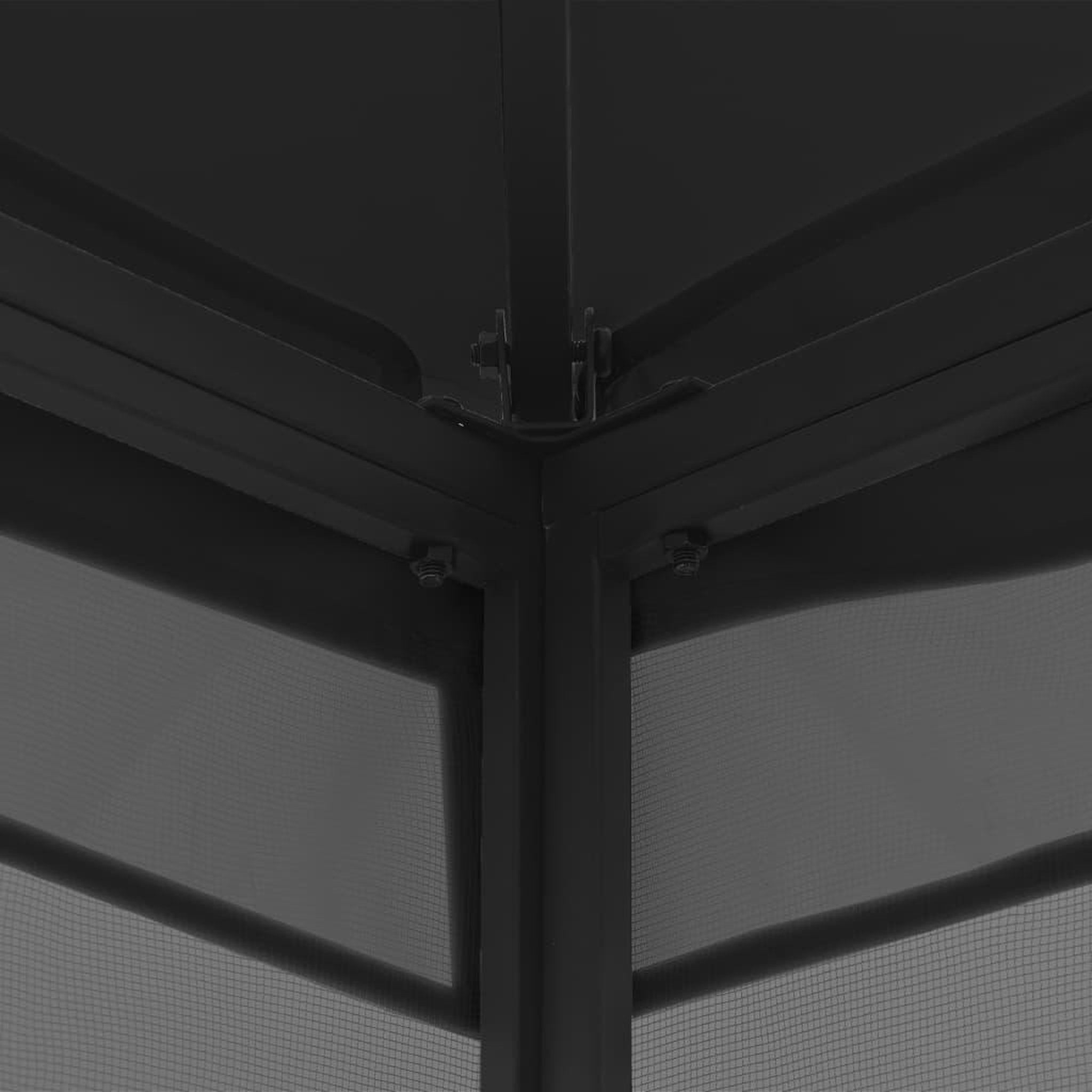 Voir la diapositive 5 : VIDAXL Tonnelle avec moustiquaire 300x400x265 cm Anthracite