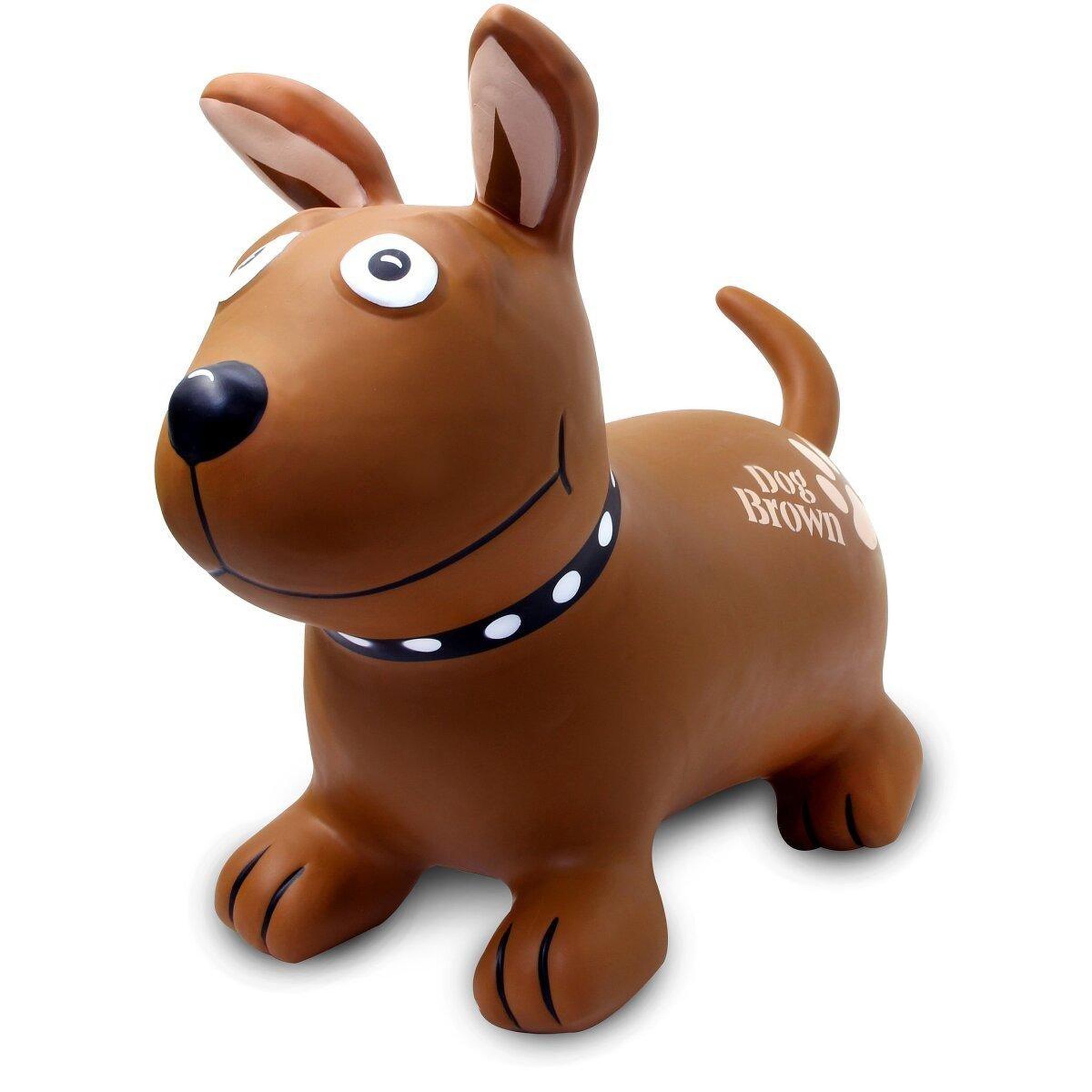 Jamara Animal rebondissante dog brown hoppydoo avec pompe