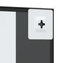 Voir la diapositive 6 : VIDAXL Miroir mural noir 30x30 cm carré fer