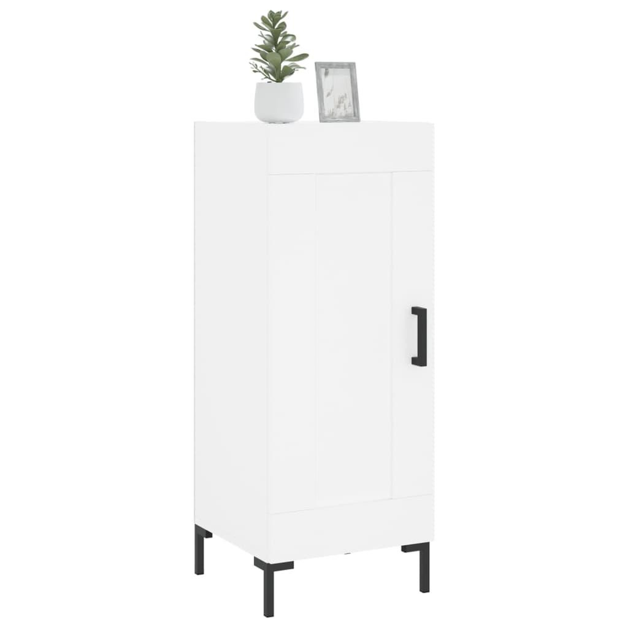 Voir la diapositive 3 : VIDAXL Buffet blanc 34,5x34x90 cm bois d'ingenierie