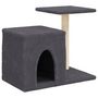 Voir la diapositive 2 : VIDAXL Arbre a chat avec griffoirs en sisal gris fonce 50,5 cm