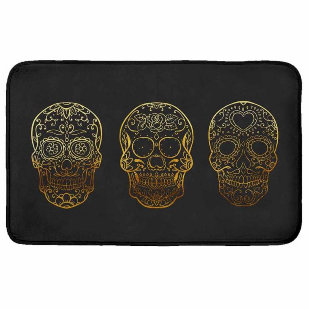 Paris Prix Tapis Déco en Velours  Cadallera  50x80cm Gris