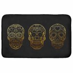 Paris Prix Tapis Déco en Velours  Cadallera  50x80cm Gris