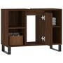 Voir la diapositive 4 : VIDAXL Armoire salle de bain chene marron 80x33x60cm bois d'ingenierie