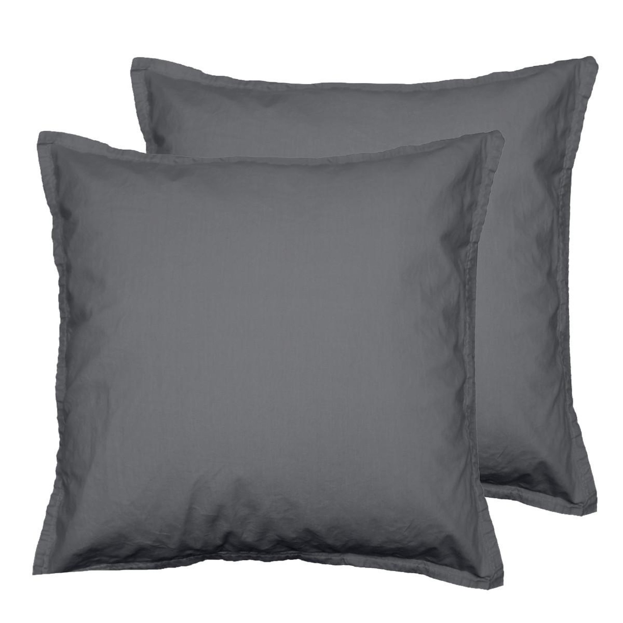 Voir la diapositive 4 : Sensei Maison Parure housse de couette avec 2 taies 65x65 cm en coton STUDIO