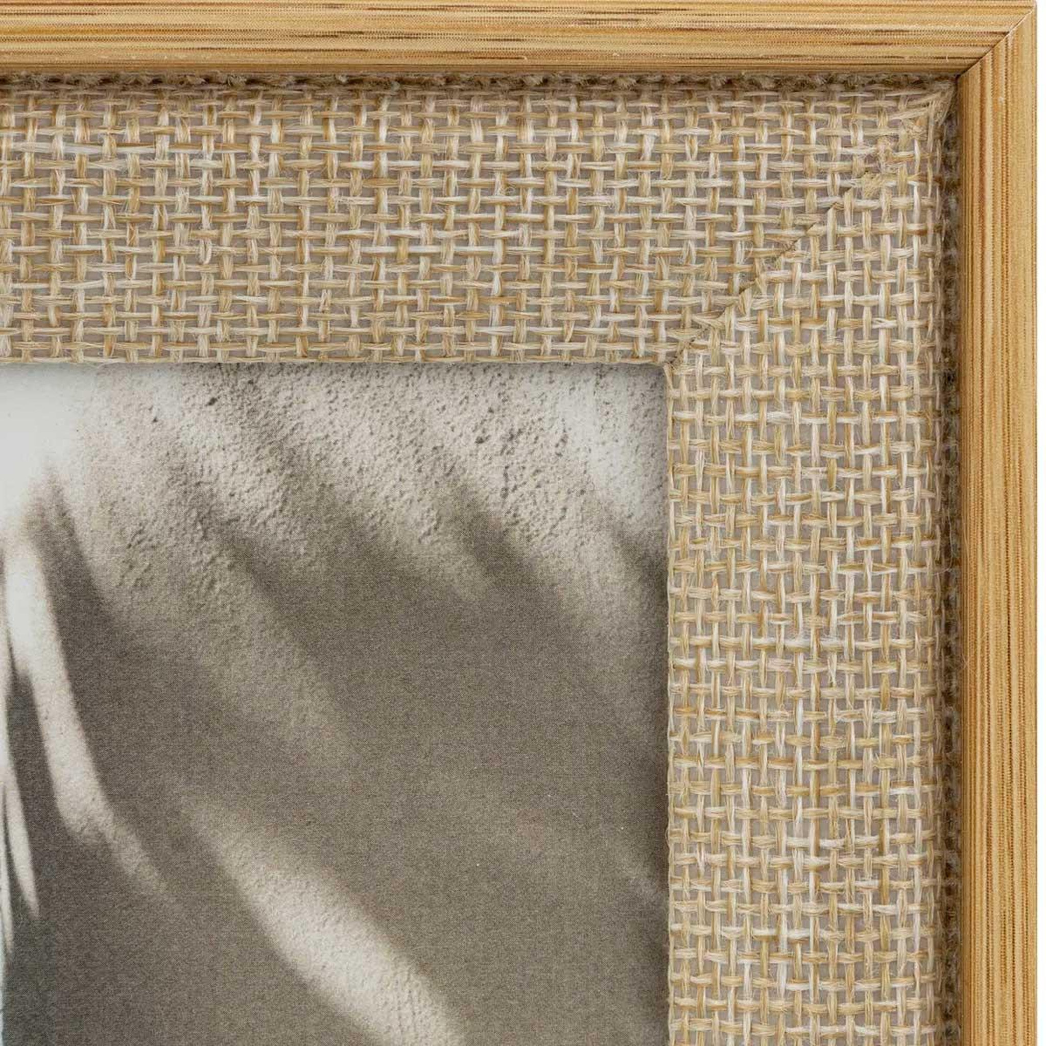 Voir la diapositive 2 : ATMOSPHERA Cadre photo déco  zera  13x18cm beige
