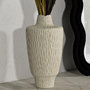 Voir la diapositive 5 : Paris Prix Vase Design  Shade  57cm Crème