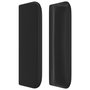 Voir la diapositive 4 : VIDAXL Tete de lit avec oreilles Noir 163x16x78/88 cm Similicuir