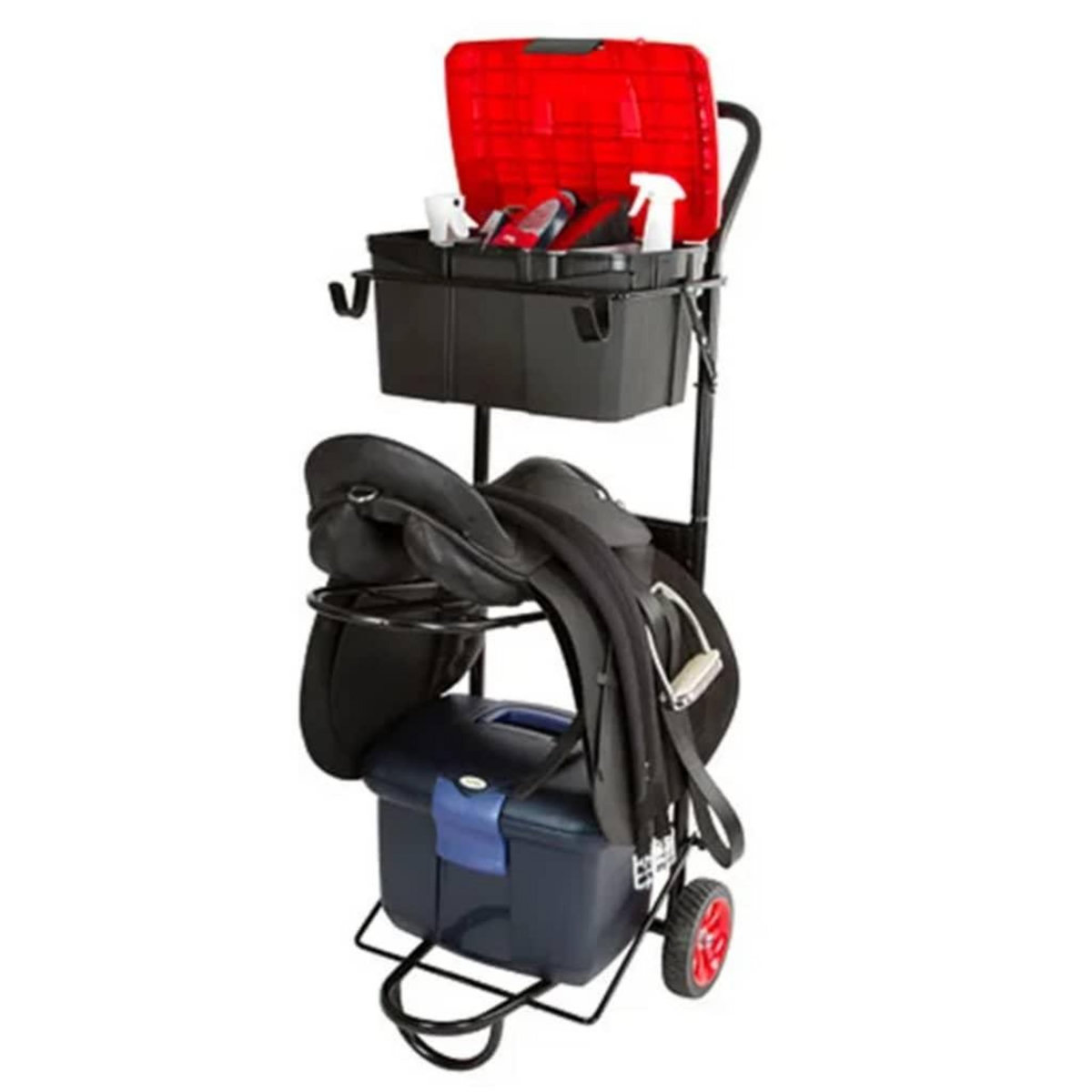 KERBL Kerbl Porte-selle Caddy Metal Noir 321000