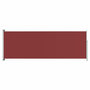 Voir la diapositive 2 : VIDAXL Auvent lateral retractable de patio 220x600 cm Rouge
