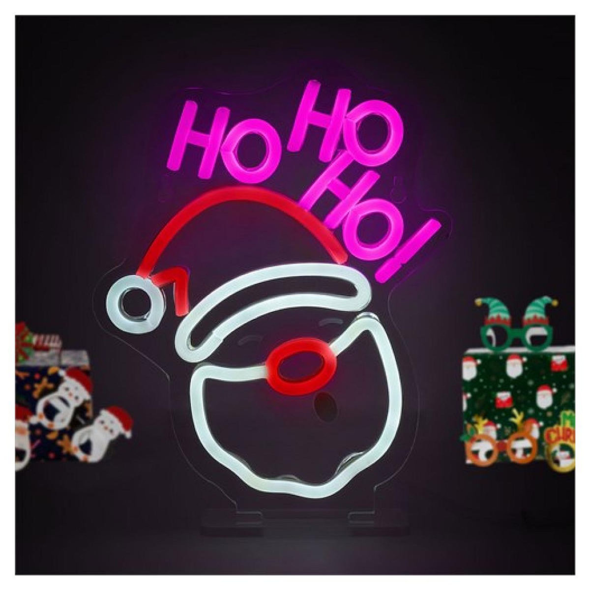 LEGAMI Panneau lumineux à leds  effet néon - Pere Noel