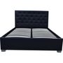Voir la diapositive 2 : Habitat et Jardin Lit double avec coffre  Tino  - 160 × 200 cm - Noir