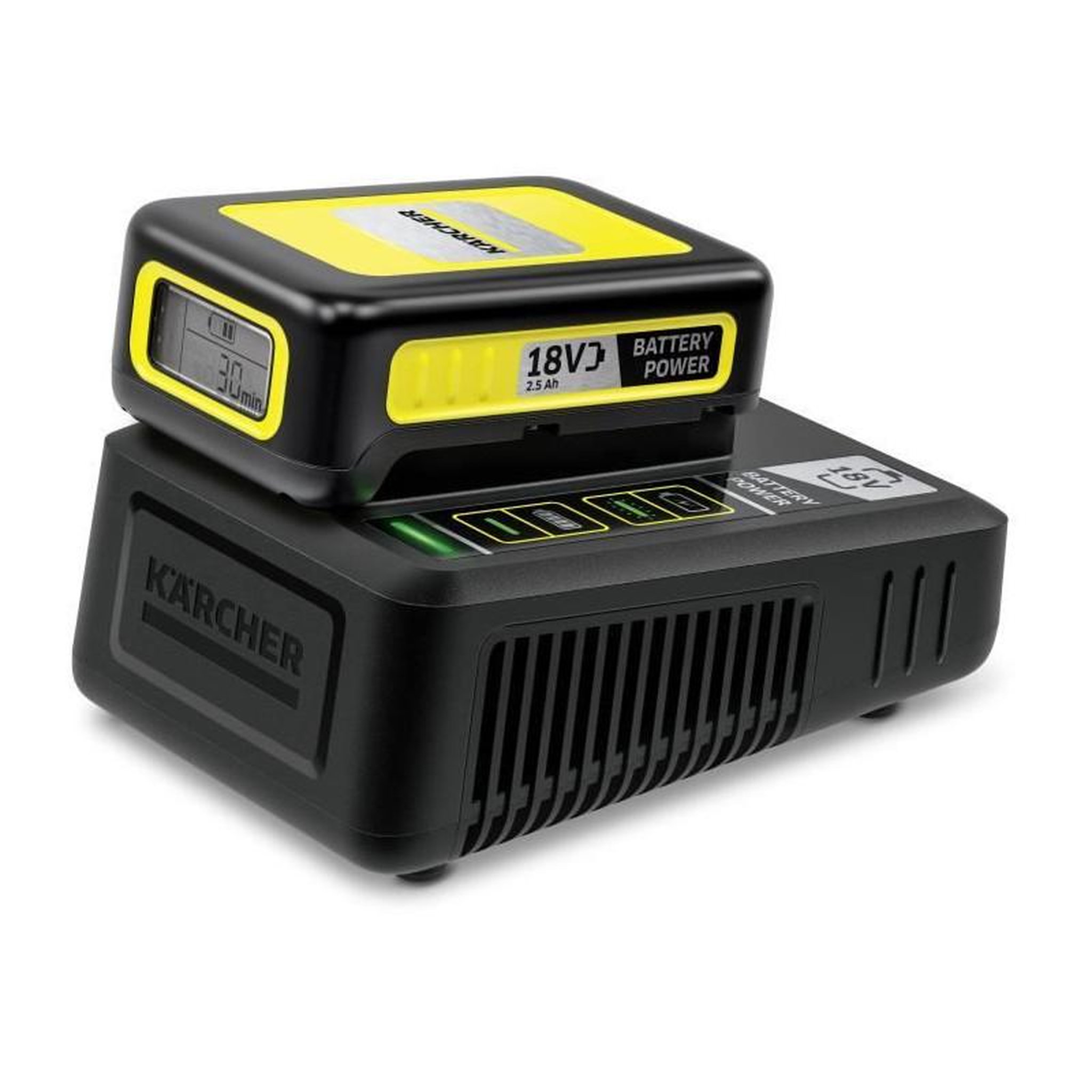 Voir la diapositive 2 : KÃ¤rcher Chargeur rapide Power - 36V - KARCHER - pour batteries Kärcher 2,5 Ah et 5 Ah