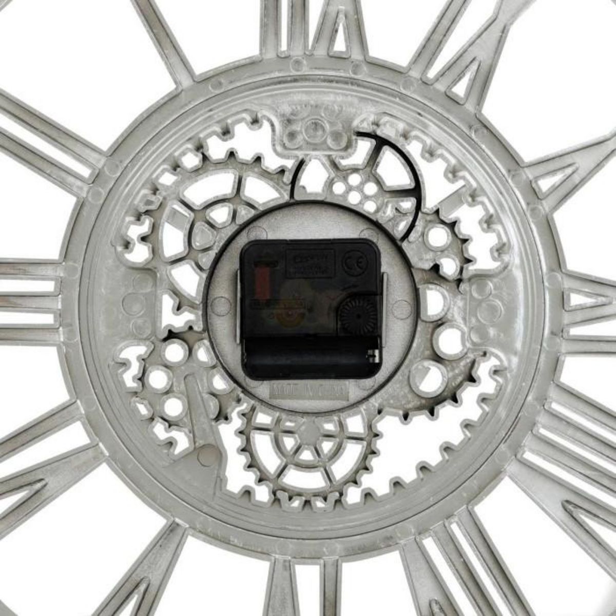 ATMOSPHERA Horloge Murale Mécanisme  Ricky  40cm Argent