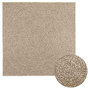 Voir la diapositive 1 : VIDAXL Tapis ZIZUR beige 120x120 cm aspect de jute interieur exterieur