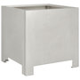 Voir la diapositive 2 : VIDAXL Jardiniere 30x30x30 cm acier inoxydable