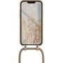 Voir la diapositive 4 : WOODCESSORIES Coque avec cordon iPhone 14 Plus Tour de cou Taupe