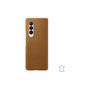Voir la diapositive 2 : IBROZ Etui Samsung Z Fold3 marron