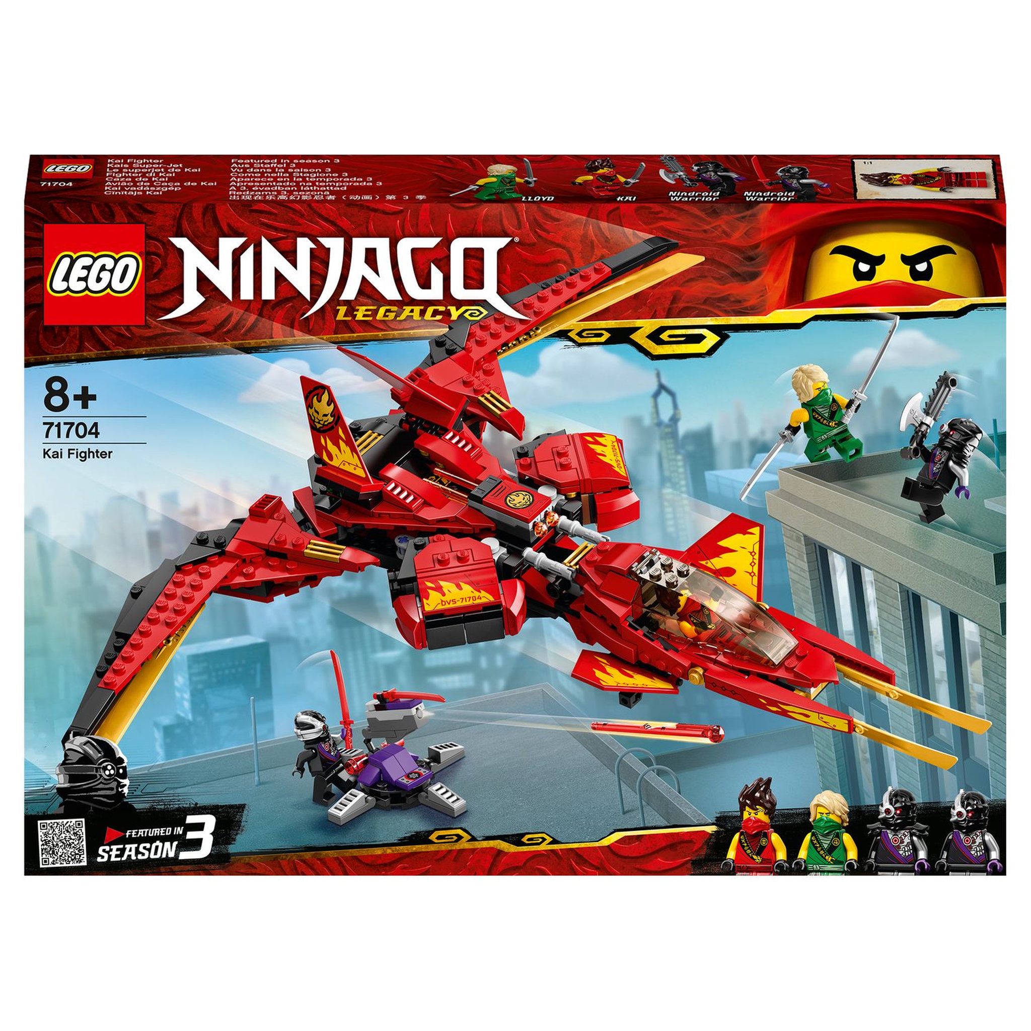 Voir la diapositive 1 : LEGO NINJAGO 71704 - Le superjet de Kai