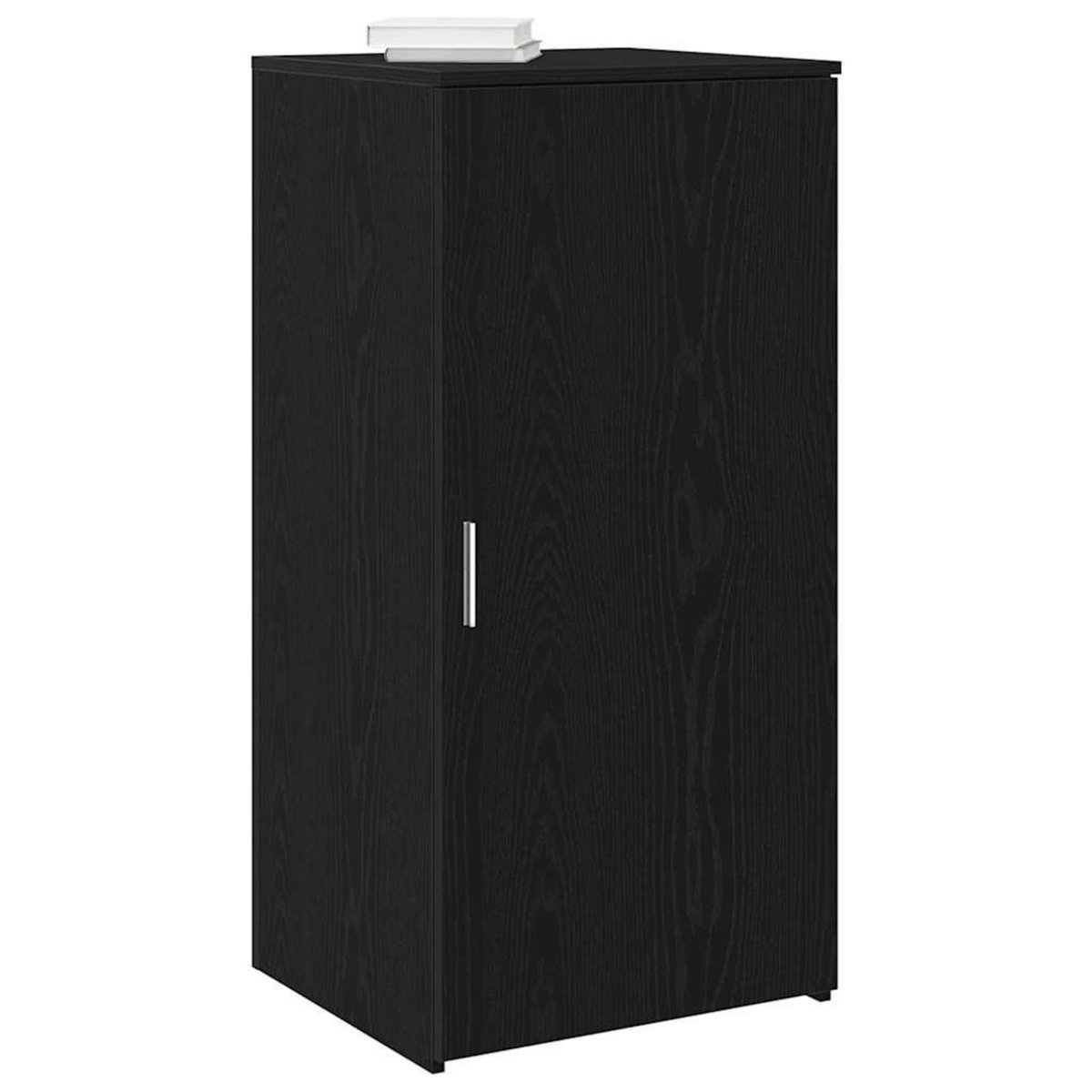 VIDAXL Armoire de rangement noir 50x45x103,5 cm bois d'ingenierie