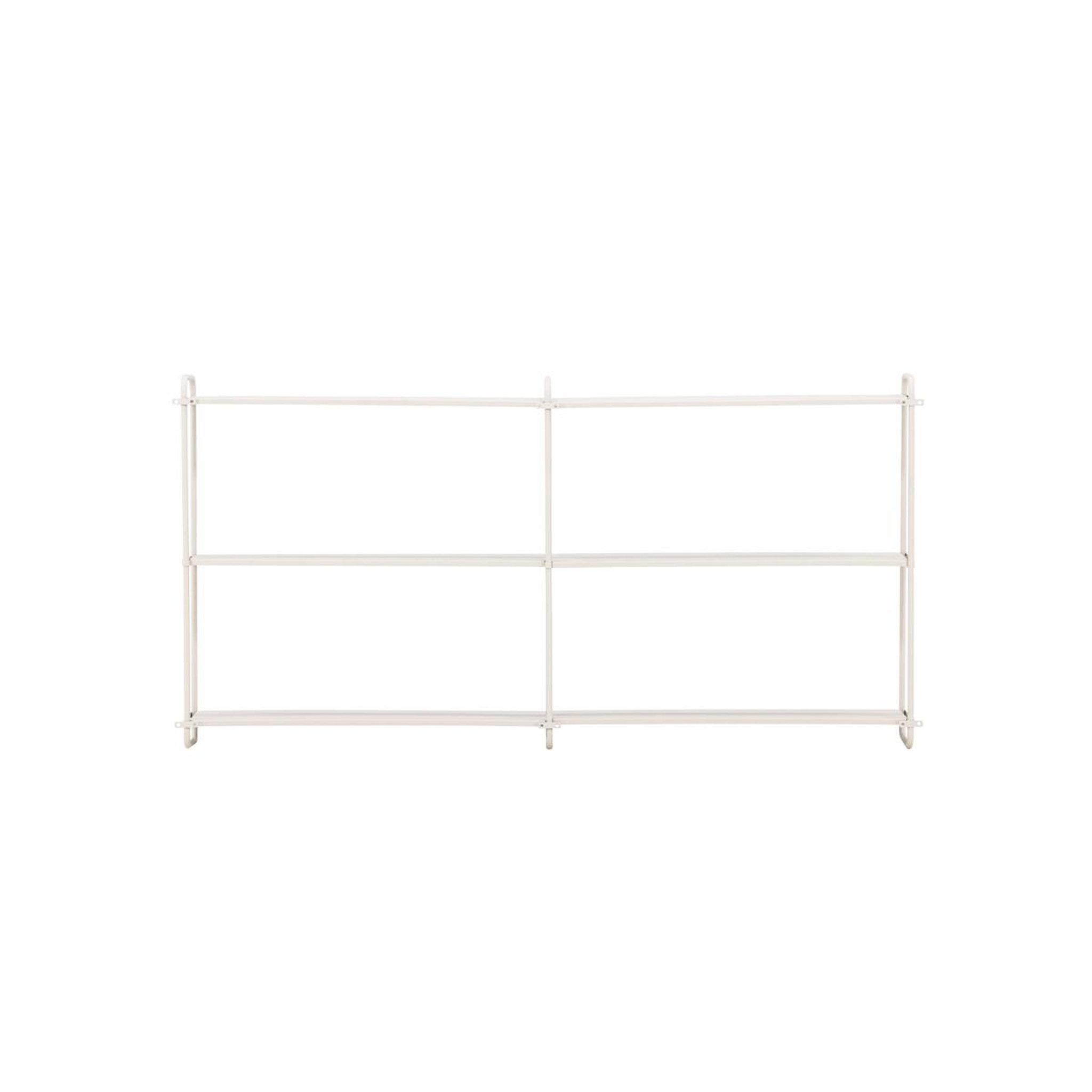 Voir la diapositive 5 : Paris Prix Étagère murale en métal  lyon  122cm beige