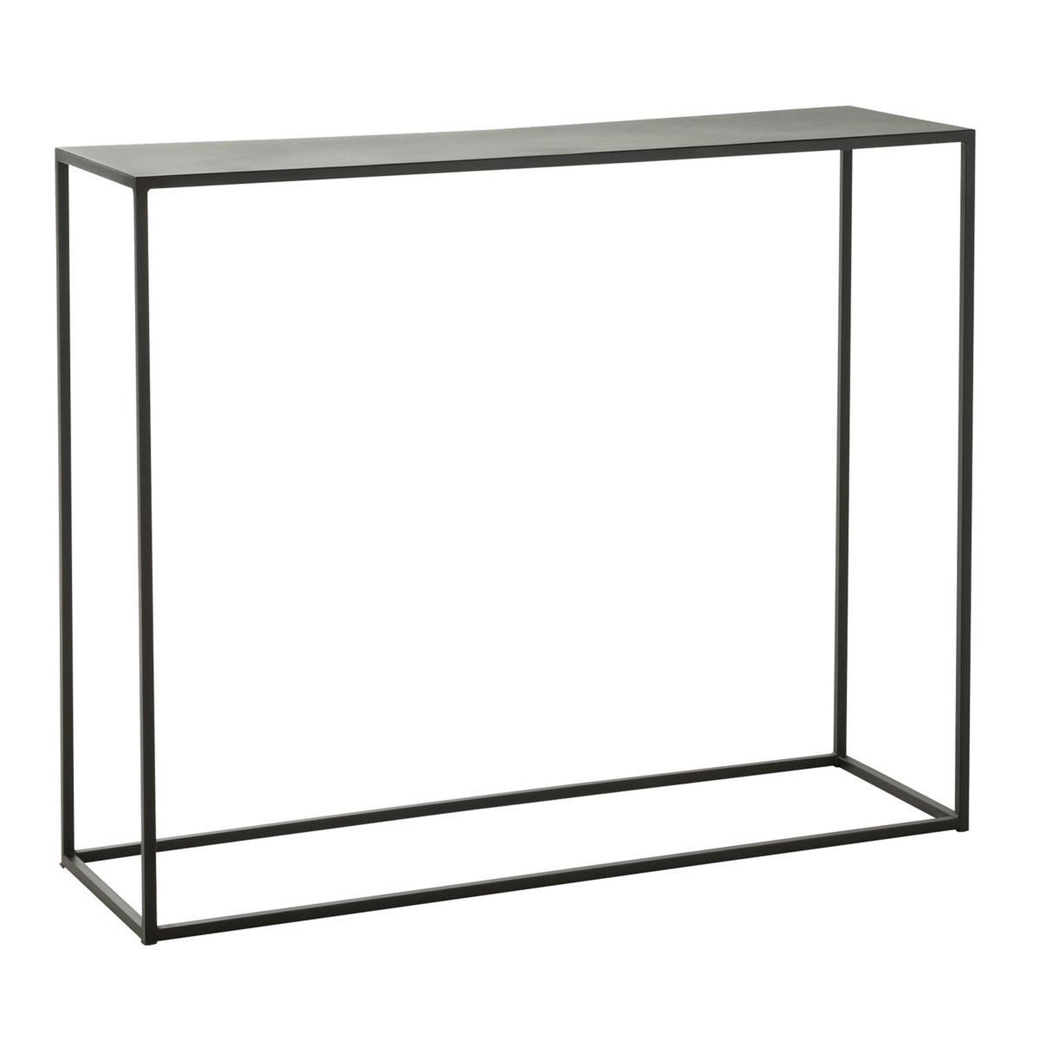 J-LINE Console en métal  elsie  110cm noir