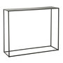 Voir la diapositive 1 : Paris Prix Console en Métal  Elsie  110cm Noir