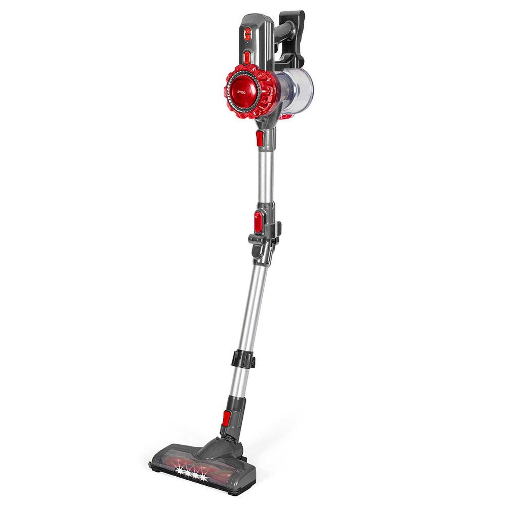 LIVOO Aspirateur balai rechargeable 22.2v rouge - doh138