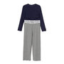 Voir la diapositive 1 : CALVIN KLEIN JEANS Pyjama Marine/Gris Fille Calvin Klein Jeans Peacoat